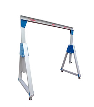  aluminum Portable gantry crane for clean room