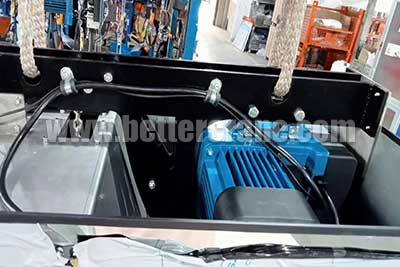 European stylealuminum portable gantry crane hoist
