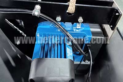 Electric chain hoist of aluminum portable gantry crane