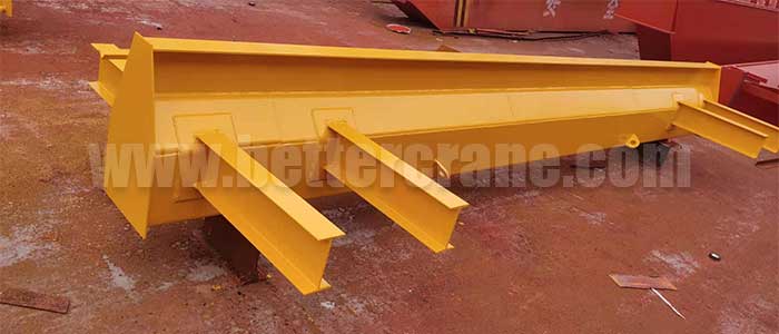 Main girder of box structure single girder gantry crane 3 ton for sale 