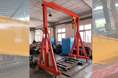 portable gantry crane 1 ton for sale Australia