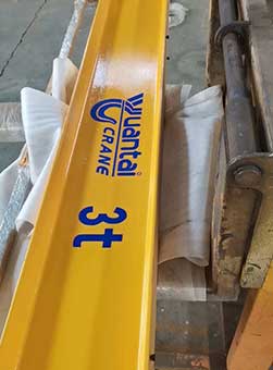 Main girder of 3 ton portable gantry crane