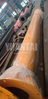 column of floor mounted pillar jib crane