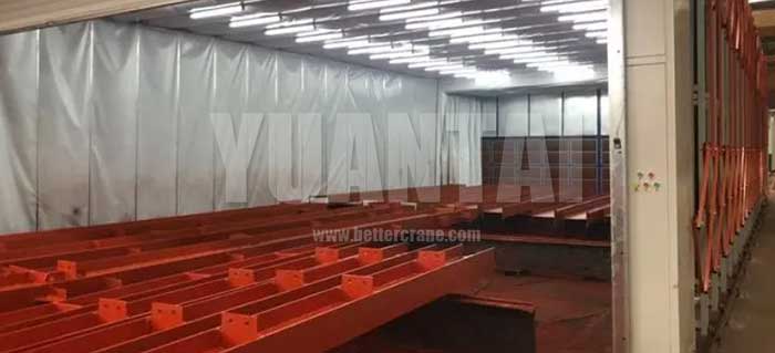 Spray Booth Overhead Cranes