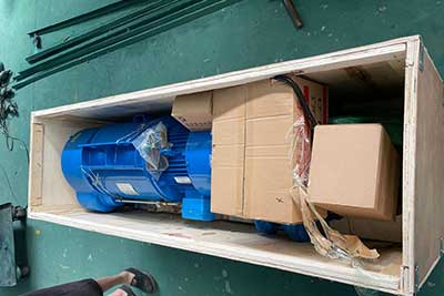 Overhead electric hoist for overhead cranes
