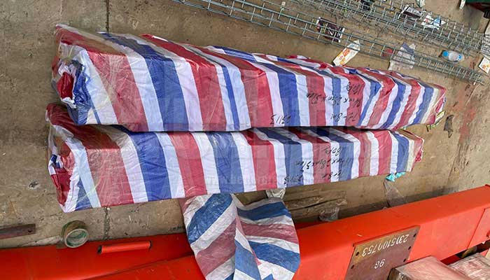 End carriages of 4 ton single girder bridge crane for sale Uruguay
