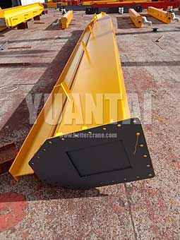 Main girder of 4 ton overhead crane finished painting