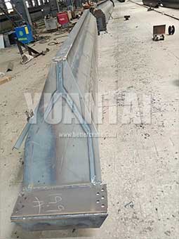 Main girder of 4 ton single girder overhead crane for sale Uruguay