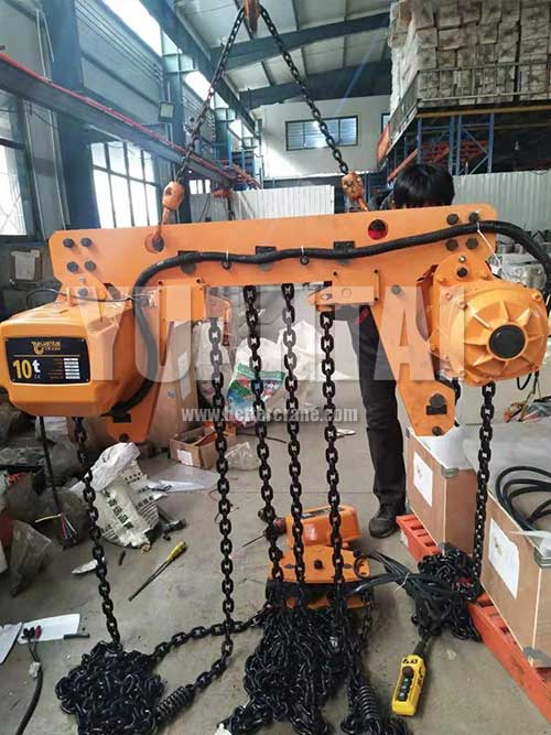  Electric chain hoist 10 ton for jib crane 