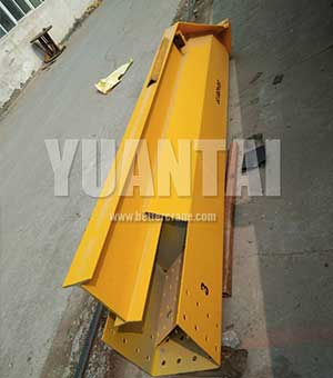 Box girder of 3 ton overhead bridge crane for sale Mexico 