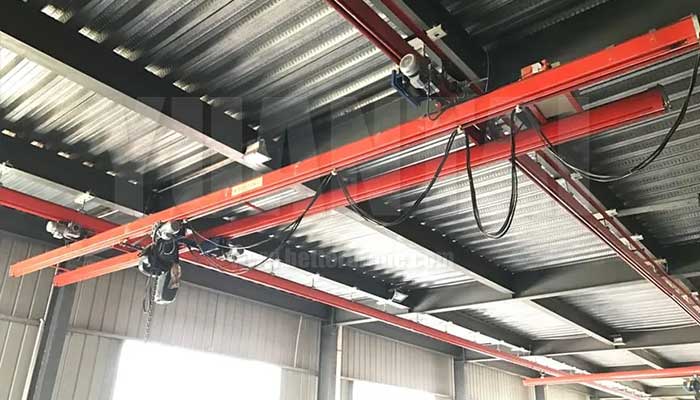  Ceiling mounted workstation bridge crane system 