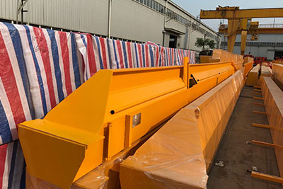 main girder of 5 ton overhead eot crane for Oman 