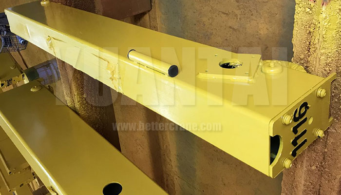 End  girder of 5 ton single girder eot crane for sale 