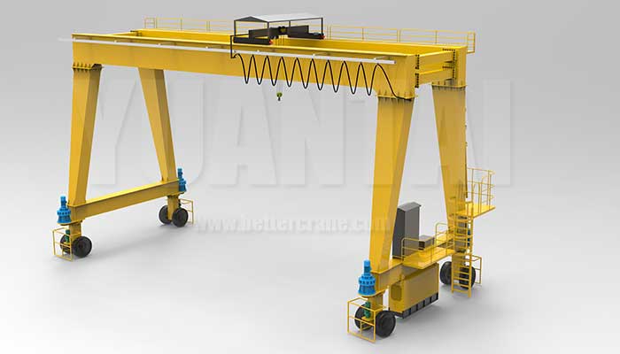Rubber Tired Gantry Cranes for Steel Mill