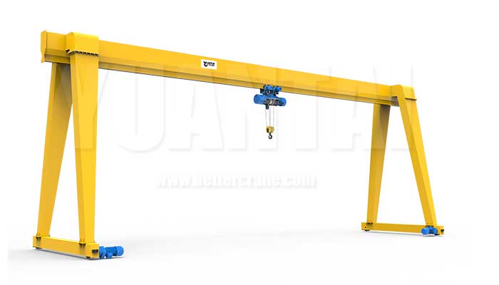 Single Girder Gantry Cranes  for Steel Mill 