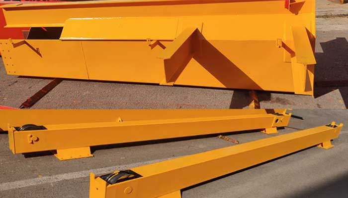 10 ton gantrty crane main girder for sale Zambia 