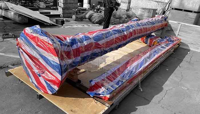 Main columns and jib crane catilever of 1000 kg jib crane for car reparing