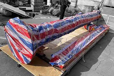 1 Ton Floor Mounted Column Jib Crane for Car Repairing, Custom Jib Hoist