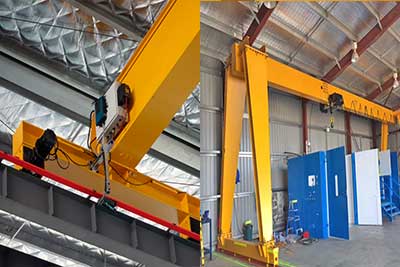 Choosing the Right Crane: Bridge Crane vs. Gantry Crane