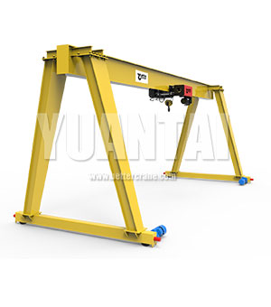 single girder gantry crane 