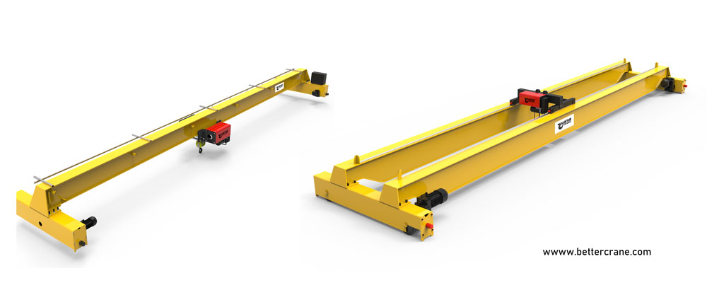 overhead bridge crane for automotive assembly