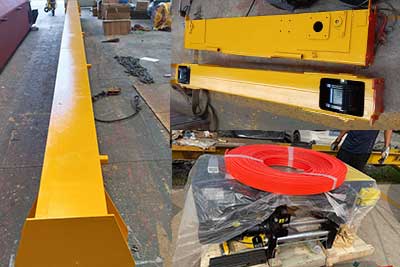 5 Ton Overhead Crane for Sale UAE, European Single Girder Crane