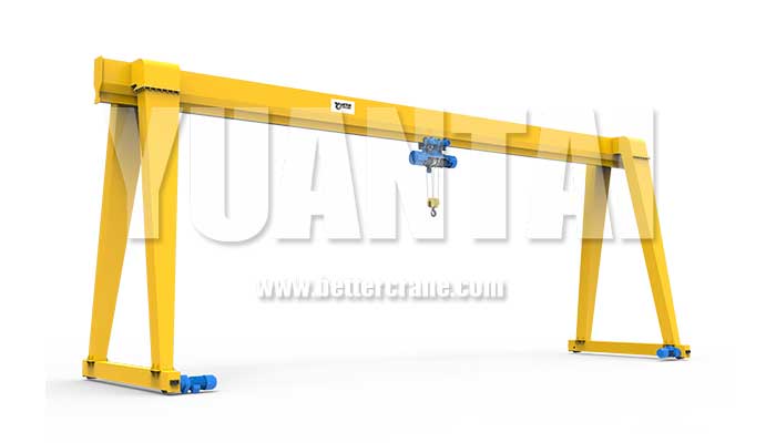 single girder gantry crane 5 ton 