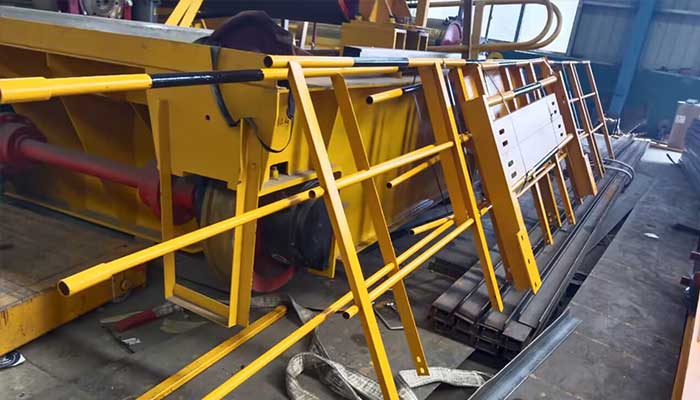 Handrail of 15 ton double girder overhead crane