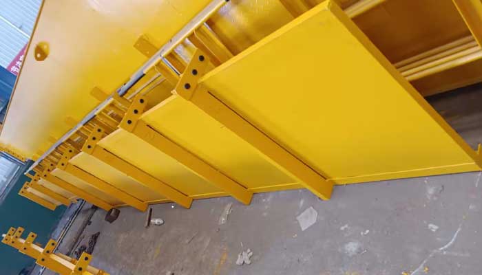 European style double girder overhead crane 15  ton platform