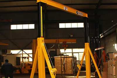   Telescoping gantry crane - Yuantai steel gantry crane types 