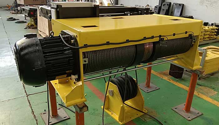 20 ton electric low headroom wire rope hoist 