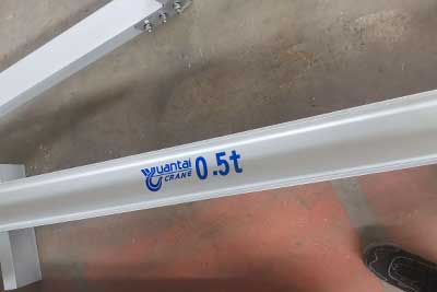 cleanroom use portable aluminum gantry crane main girder