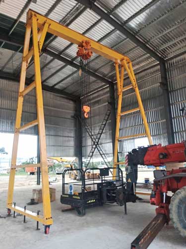 10 ton portable gantry crane for sale