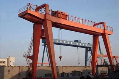 50 Ton Double Girder Gantry Cranes for Russia's Heavy Industry