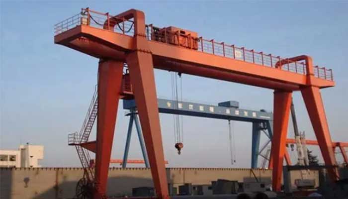 Double girder gantry crane for sale Russia  5 ton -100 ton, 