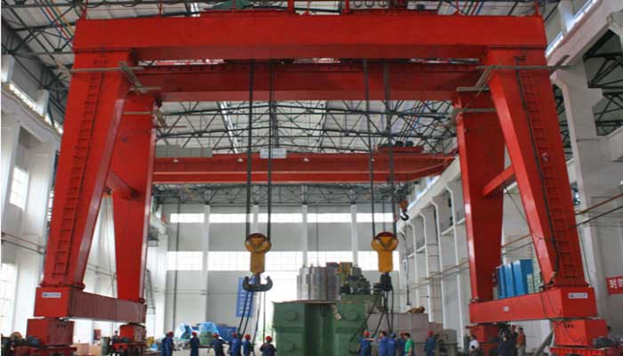 gantry crane for steel mill for heavy duty material handling 