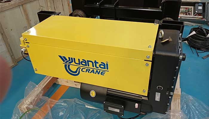 Main parts of 10 ton electric overhead travelling crane for sale