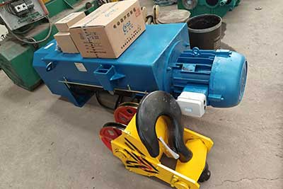 20 Ton Crab Trolley for Double Girder Crane for Sale Peru