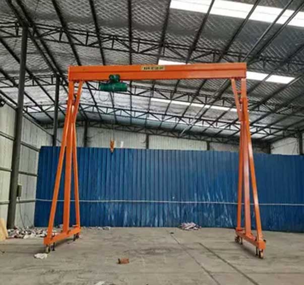 2 ton gantry crane on wheels i