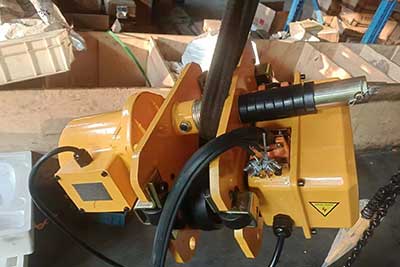 2 ton portable gantry crane hoist trolley