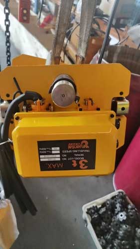 3 ton electric hoist trolley for sale Peru 