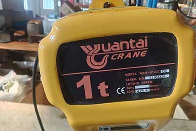 1ton portable jib crane hoist trolley