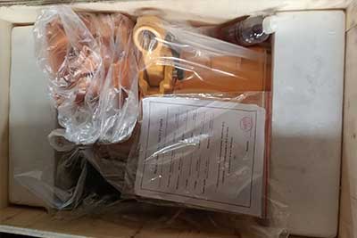 1ton portable jib crane electric hoist
