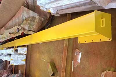 2 ton portable gantry crane main steel parts