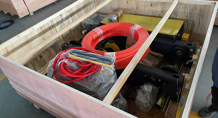 10 ton single girder crane hoist