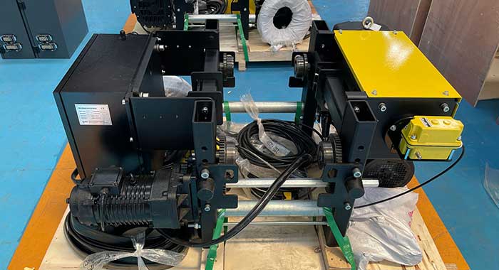 5 ton single girder crane hoist