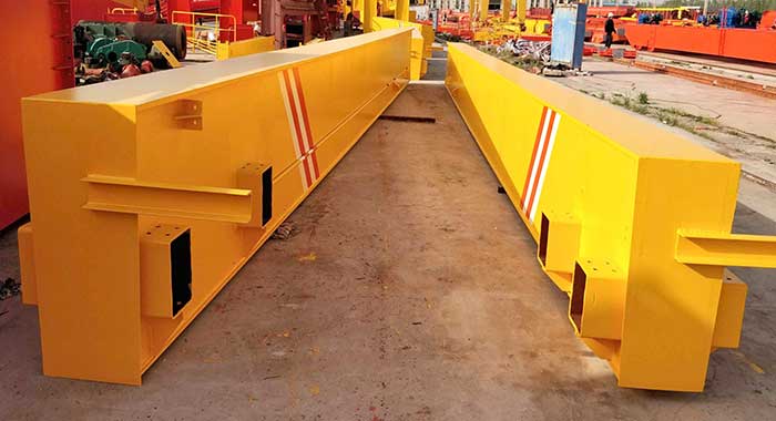 Main girder of indoor use single girder crane 