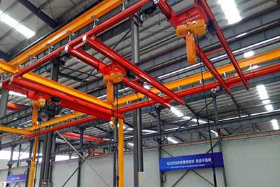 Double Girder Light Workstation Crane