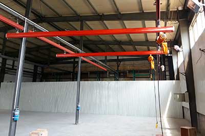 Single Girder Light Workstation Crane