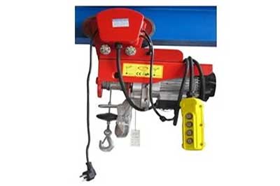 Trolly travelling single phase electric hoist